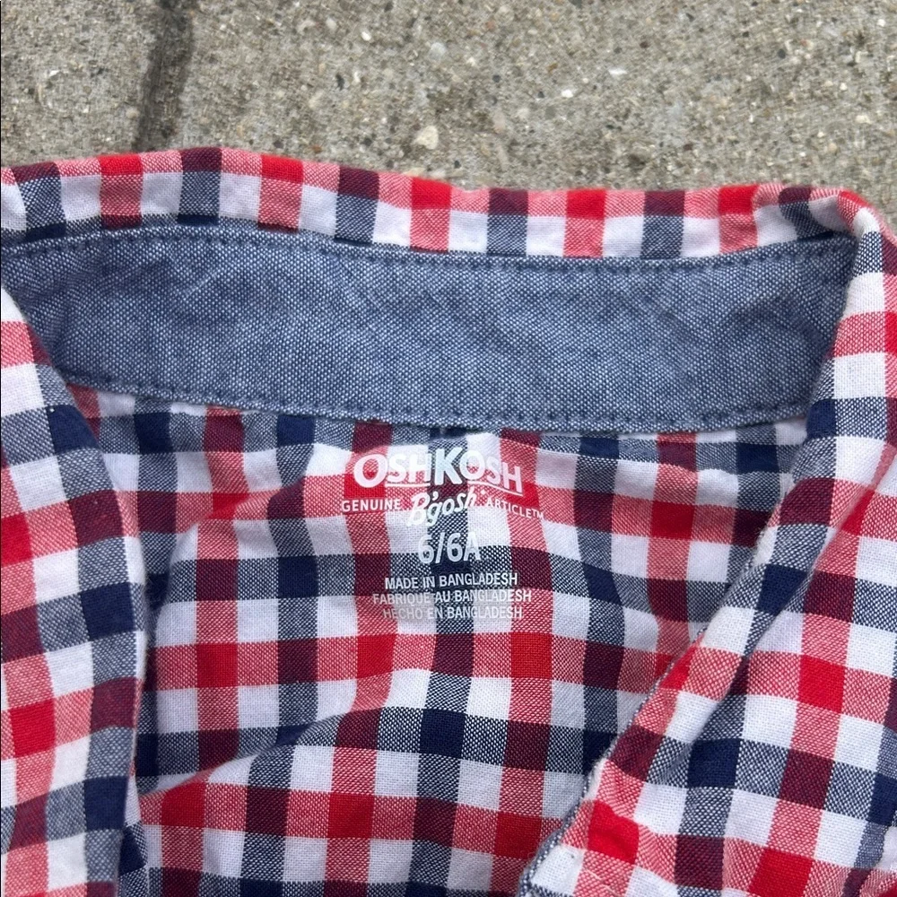 OshKosh Bgosh vibrant plaid